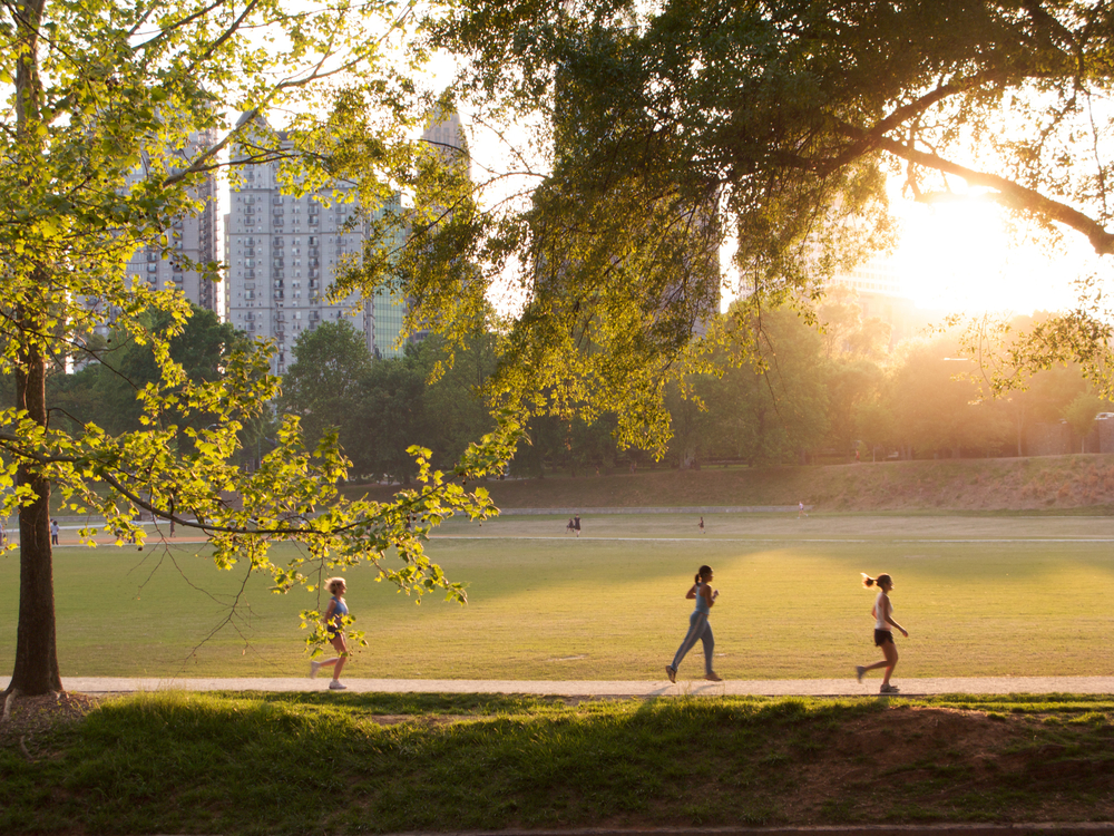 Piedmont,Park,In,Atlanta,,Georgia