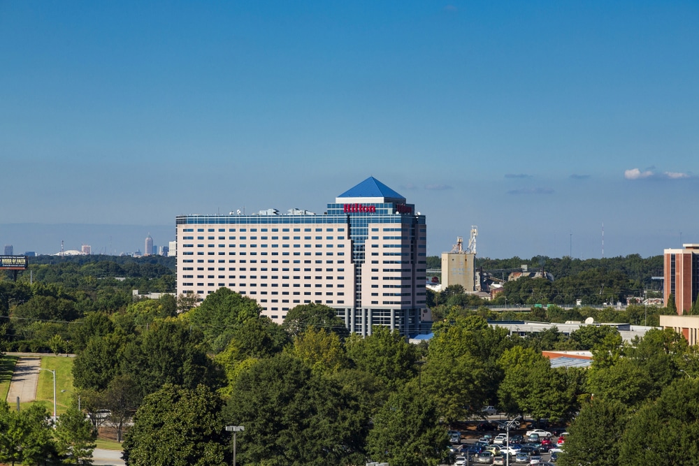 Atlanta,,Georgia,-,September,17,,2015:,Hilton,Hotels,Was,Founded