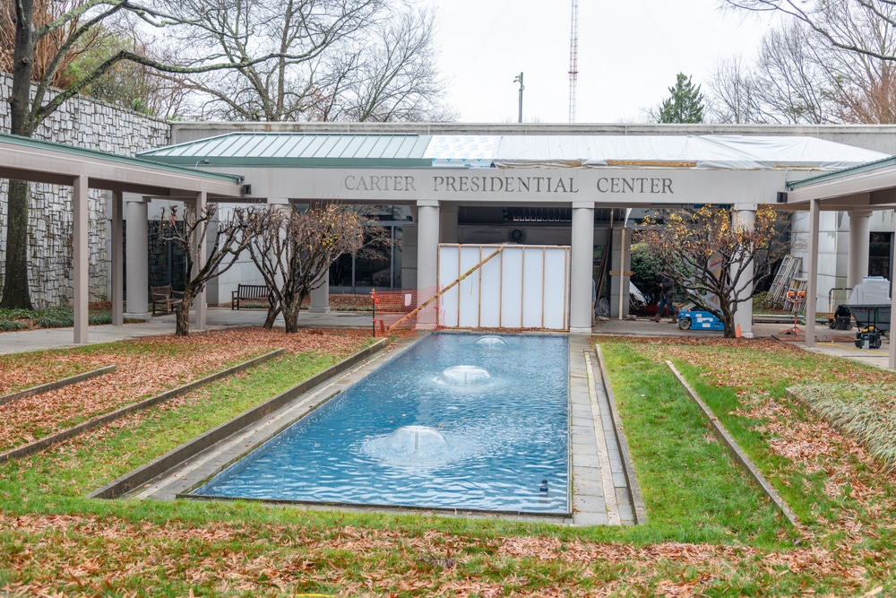 Atlanta,,Georgia:,December,20,,2019:,Jimmy,Carter,Library,And,Museum