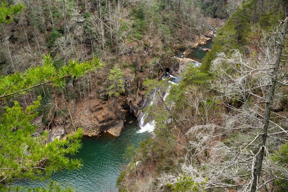 Outlooks,Around,Tallulah,Falls,Are,In,Northeast,Of,Atlanta,,Habersham